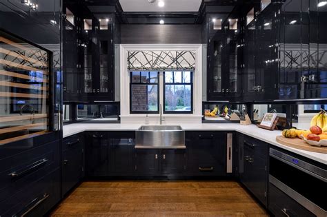 black steel minimal kitchen cabinets|best black kitchen cabinets.